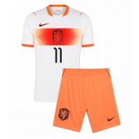 Dětský Fotbalový dres Nizozemsko Cody Gakpo #11 MS 2026 Venkovní Krátký Rukáv (+ trenýrky)